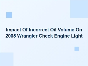 Common Oil Issues and Check Engine Lights